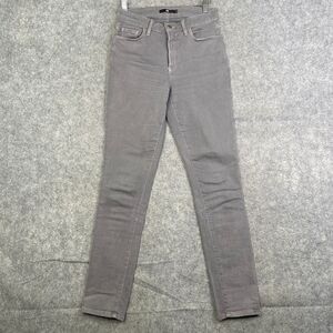 Jarbo Womens High Rise Skinny Long Jeans Size IT 34 Stoney Gray Wash 27x30 MEas